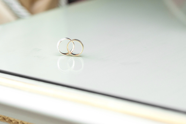 Dois anéis de casamento - Foto, Imagem