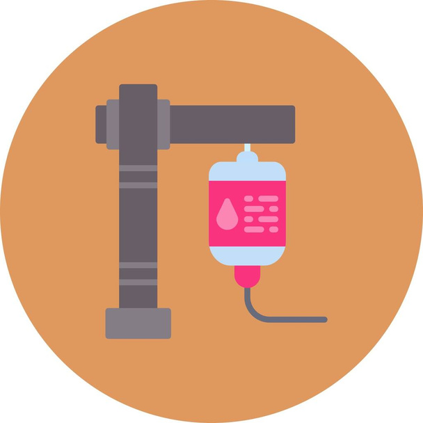  Kreatywne ikony transfuzji krwi Desig - Wektor, obraz