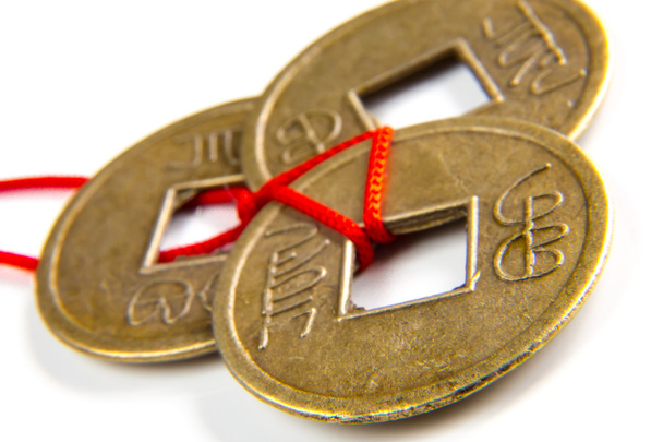 feng shui lucky coins - Photo, Image