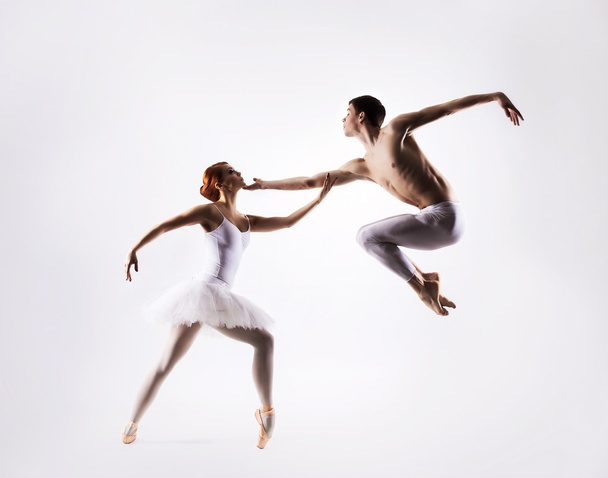 Sporty ballet dancers - Fotó, kép