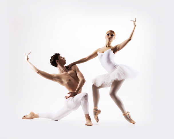 Sporty ballet dancers - Фото, зображення