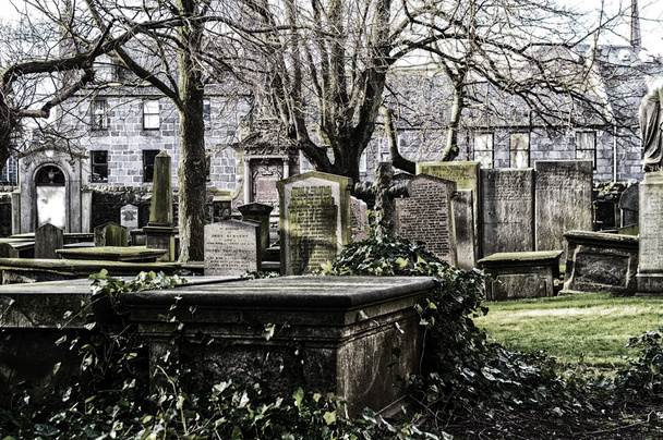 temető, a Szent Miklós templom, Aberdeen Scotland - Fotó, kép