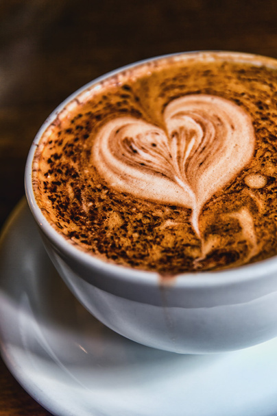 káva srdce - Fotografie, Obrázek