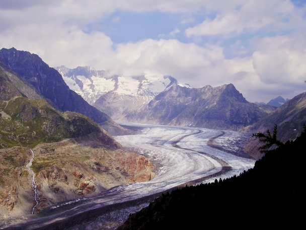 lodowiec Aletsch - Zdjęcie, obraz