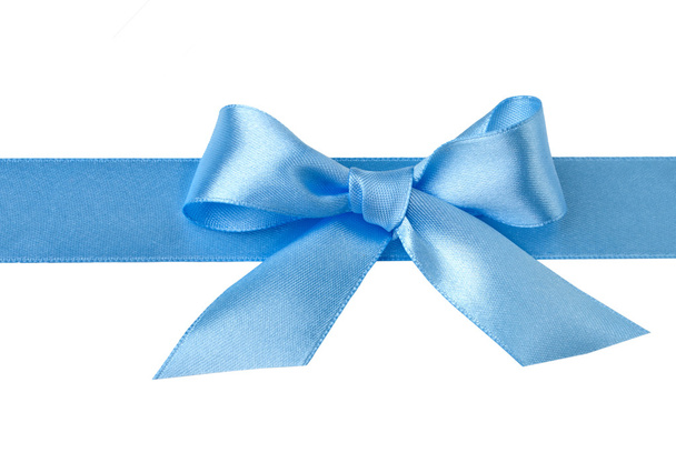 Fiocco regalo blu
 - Foto, immagini