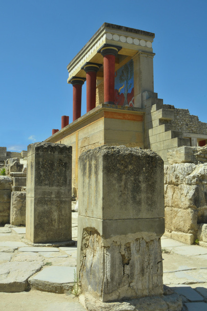 Templo de Minoan antigo
 - Foto, Imagem