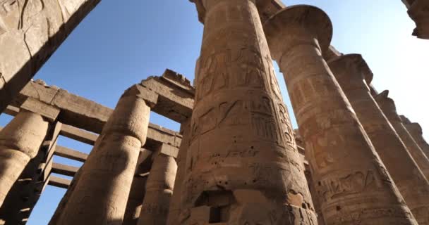 Ναός του Καρνάκ, Luxor, Αίγυπτος - Πλάνα, βίντεο