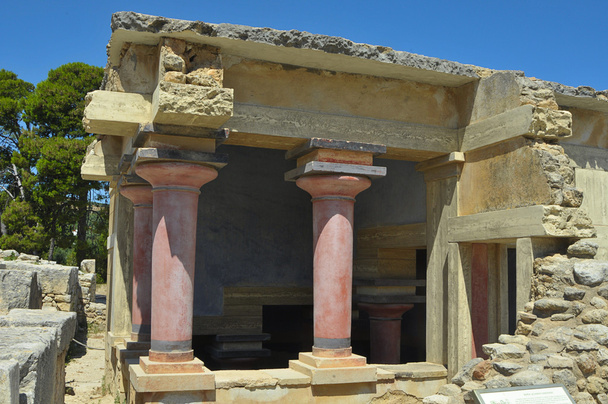 αρχαίους Μινωικό ιερό - Φωτογραφία, εικόνα
