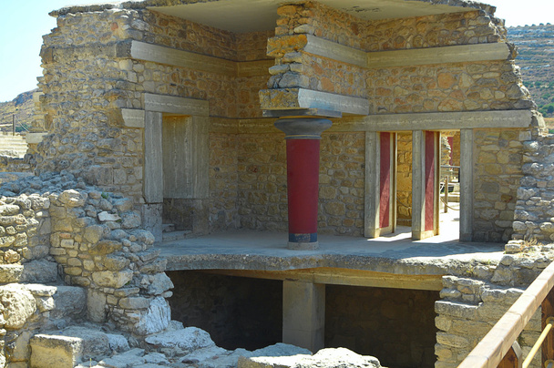 Knossos paleis in Kreta - Foto, afbeelding