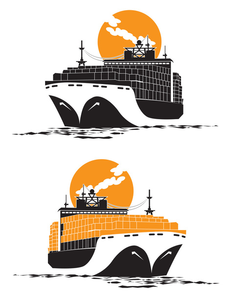 Containership - Vektor, obrázek