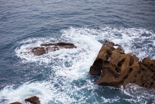 San Sebastian dalgaları ve okyanusu - Fotoğraf, Görsel