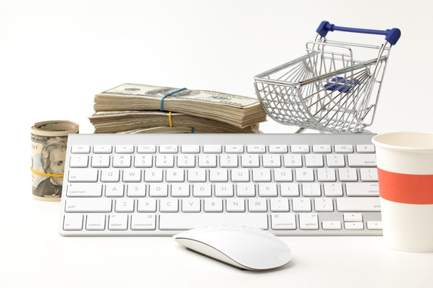Online-Shopping im Internet - Foto, Bild