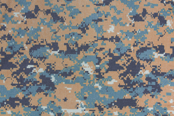 Universele camouflage patroon digitale stof textuur  - Foto, afbeelding