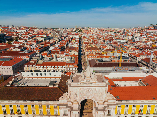 Scenic view of City of Lisbon in Portugal - Foto, afbeelding