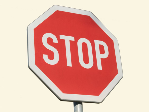 Znak stop - Zdjęcie, obraz
