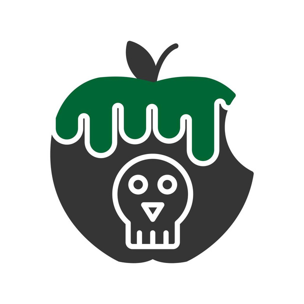  Δηλητηριασμένα Apple Creative Icons Desig - Διάνυσμα, εικόνα