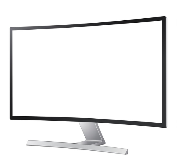Monitor isolated - Vector, imagen