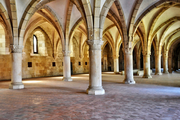 ポルトガル、歴史と pisturesque アルコバサの修道院  - 写真・画像
