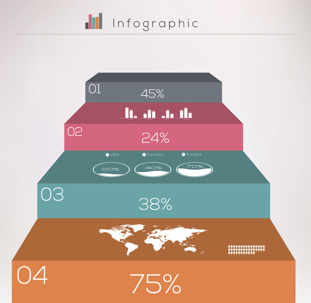 Infografics - Vector, imagen