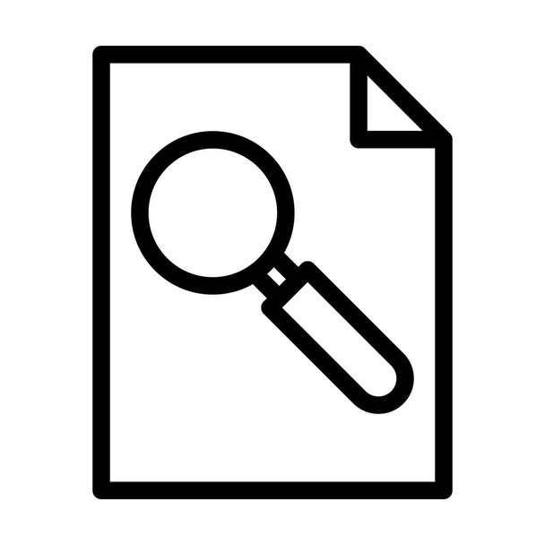 Case File Vector Thick Line Icon For Personal And Commercial Use - Vektor, obrázek