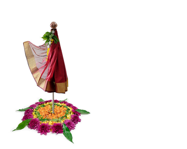 Gudi Padwa (Año Nuevo Lunar) celebración de la India - Foto, Imagen