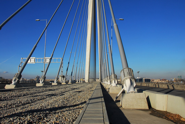 Puente de Ada en Belgrado - Foto, imagen