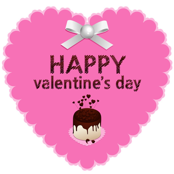 Gelukkige Valentijnsdag - Vector, afbeelding