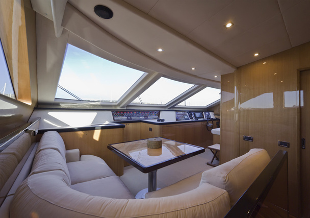 Italy, Tuscany, Viareggio, Tecnomar 35 Fly luxury yacht - Photo, Image