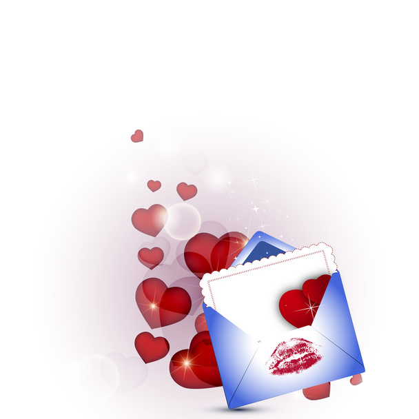 Love envelope - Вектор,изображение