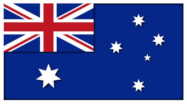 Australská vlajka - Vektor, obrázek