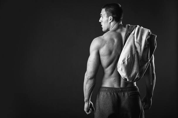 Muscular man in sportswear - Foto, Imagem