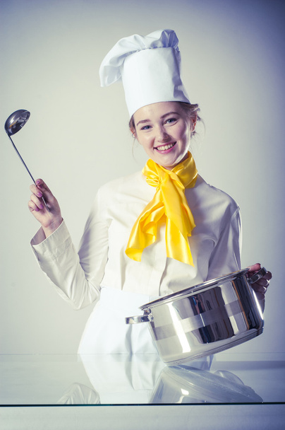 Smiling cook - 写真・画像
