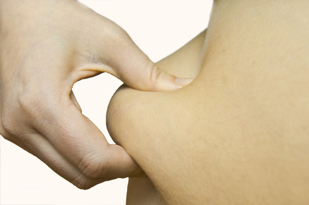 ruka je opatřením tělesného tuku - Fotografie, Obrázek