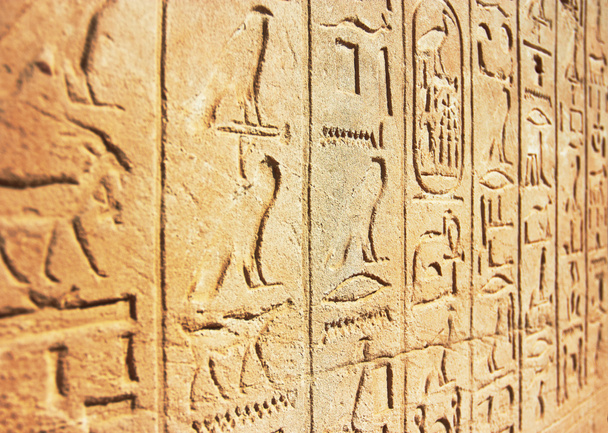 oude Egypte hiërogliefen - Foto, afbeelding