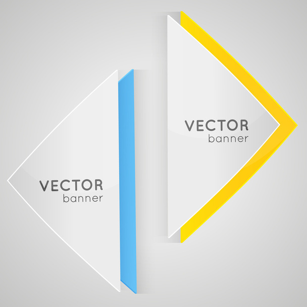Diseño vector banner
 - Vector, imagen