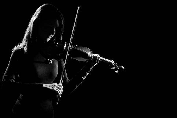 Violin player violinist classical music concert  - Photo, image