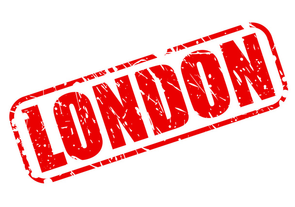 London red stamp text - Vektor, obrázek