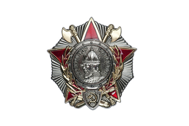 insignia de la medalla de Alexander Nevsky
 - Foto, Imagen