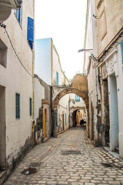 Una calle en Medina en Túnez, Túnez - Foto, Imagen