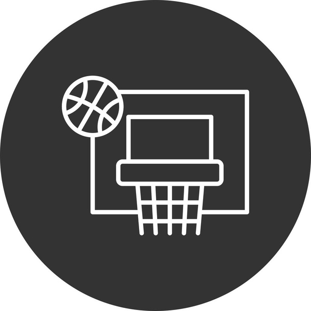 Basketball Creative Icons Desig - Vektori, kuva