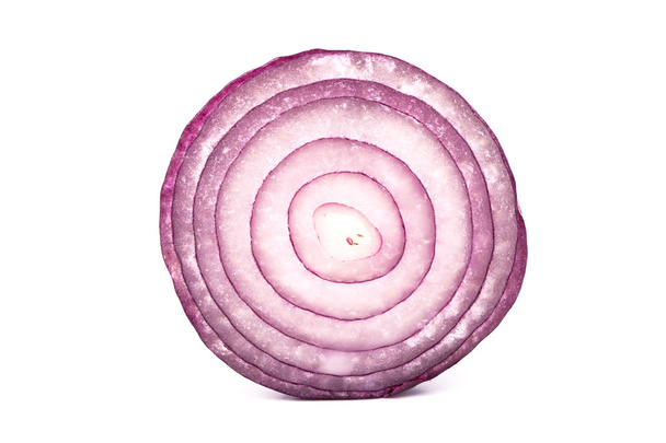 Half of purple onion - Foto, Bild