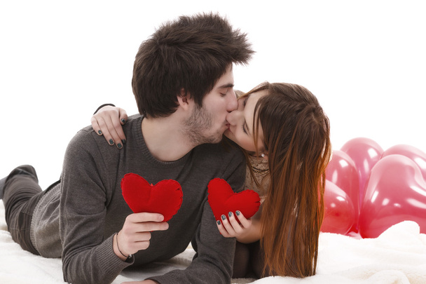 imagen de una pareja joven, concepto de día de San Valentín
 - Foto, Imagen