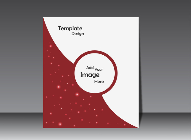 Brochure Red - Vector, Image