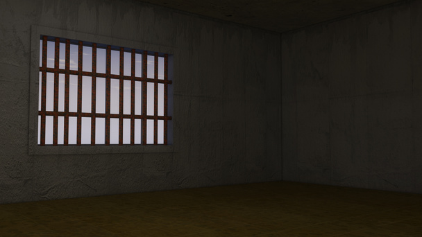 Κελί φυλακής τετηγμένα - Φωτογραφία, εικόνα