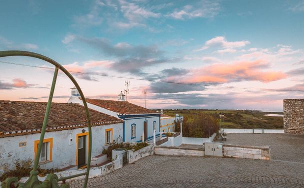 Typické staré domy Cacela Velha n jižní Portugalsko okresu Faro - Fotografie, Obrázek