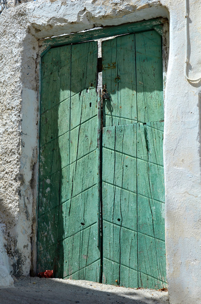 Türe in Santorin - Griechenland - Фото, зображення