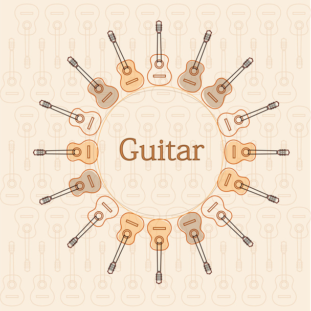 Guitars - Вектор, зображення