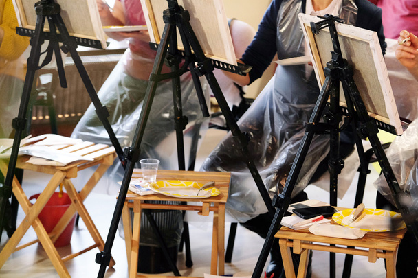 Art Master class on painting - Foto, afbeelding