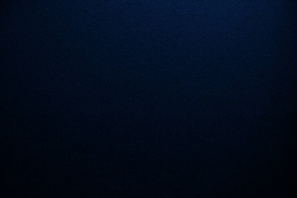 Твердая темно-синяя бетонная стена - Фото, изображение