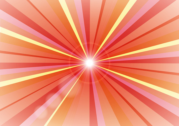Explosión de sol - Vector, Imagen